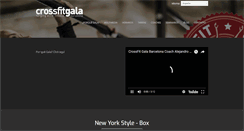 Desktop Screenshot of crossfitgala.com