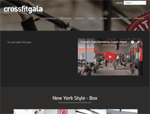 Tablet Screenshot of crossfitgala.com
